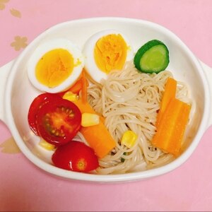 とうもろこしのパスタサラダ